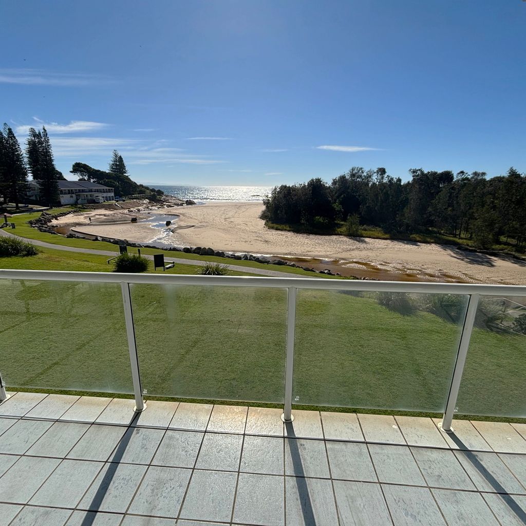 View from balcony. 