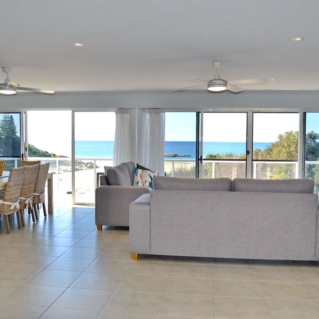 Living and dining area.