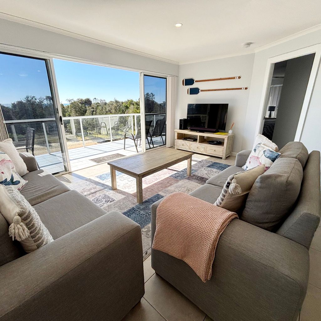Living area and balcony.