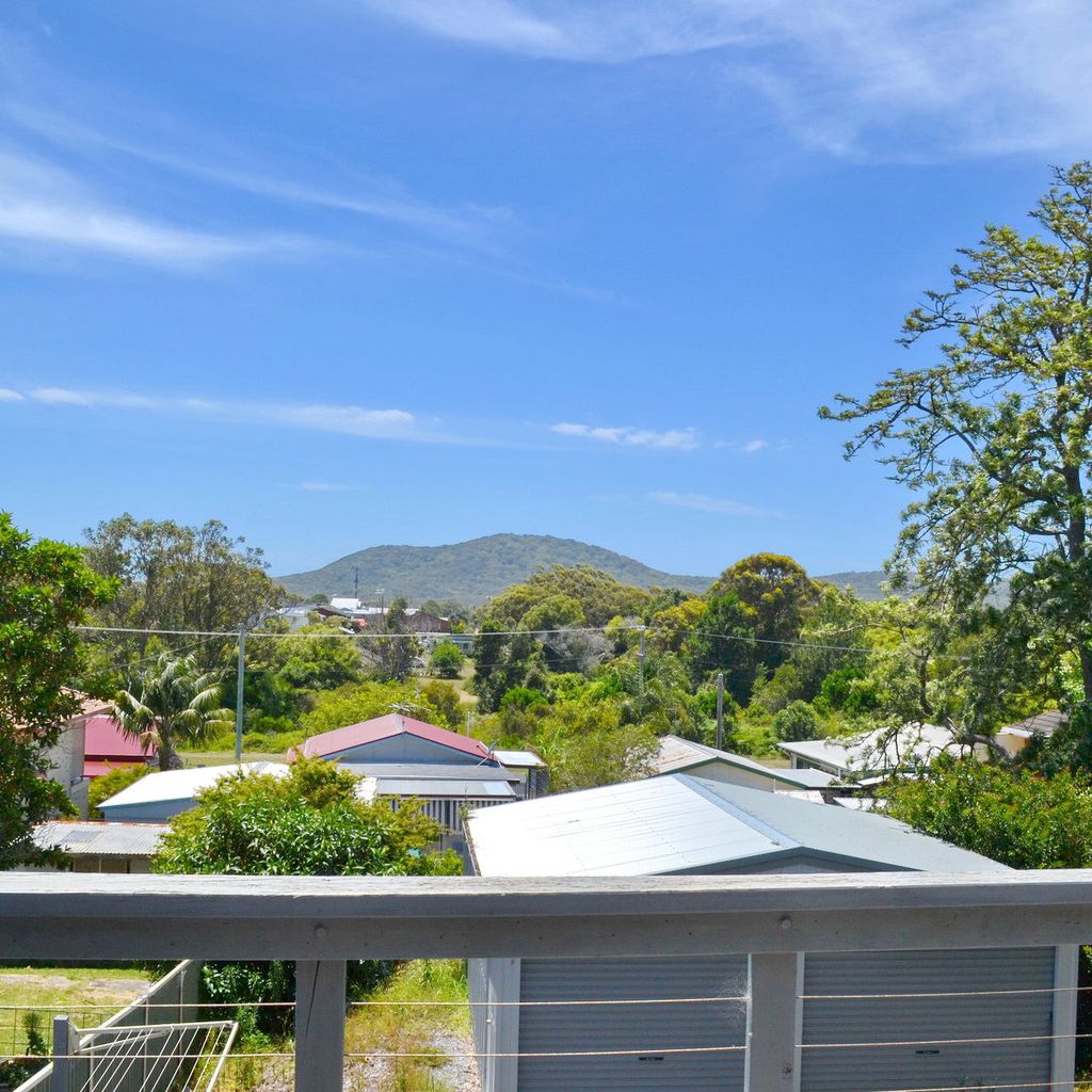 View from back verandah.