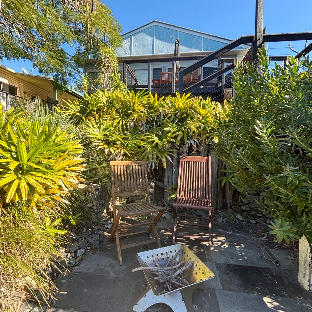 Backyard. 