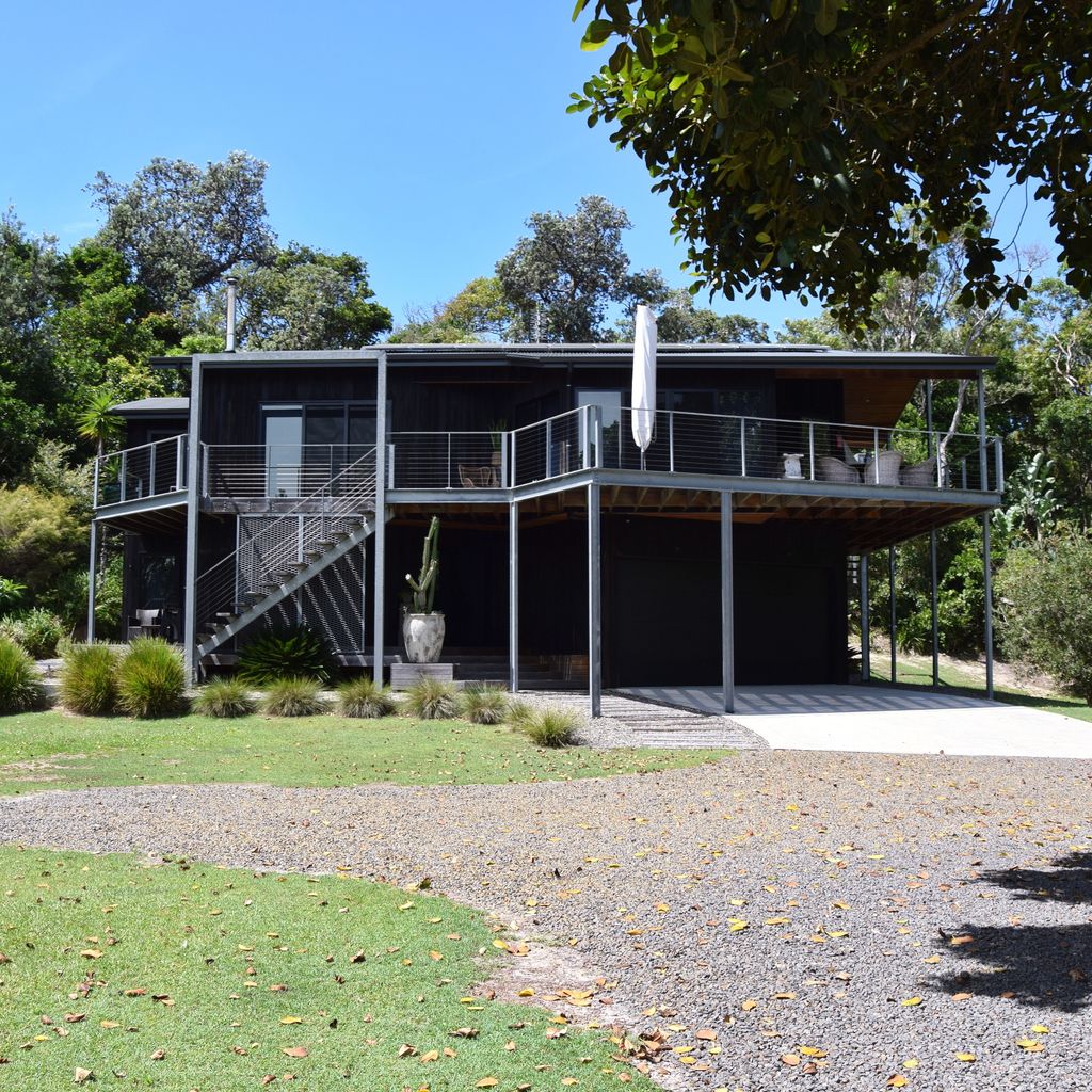 External view of the property.