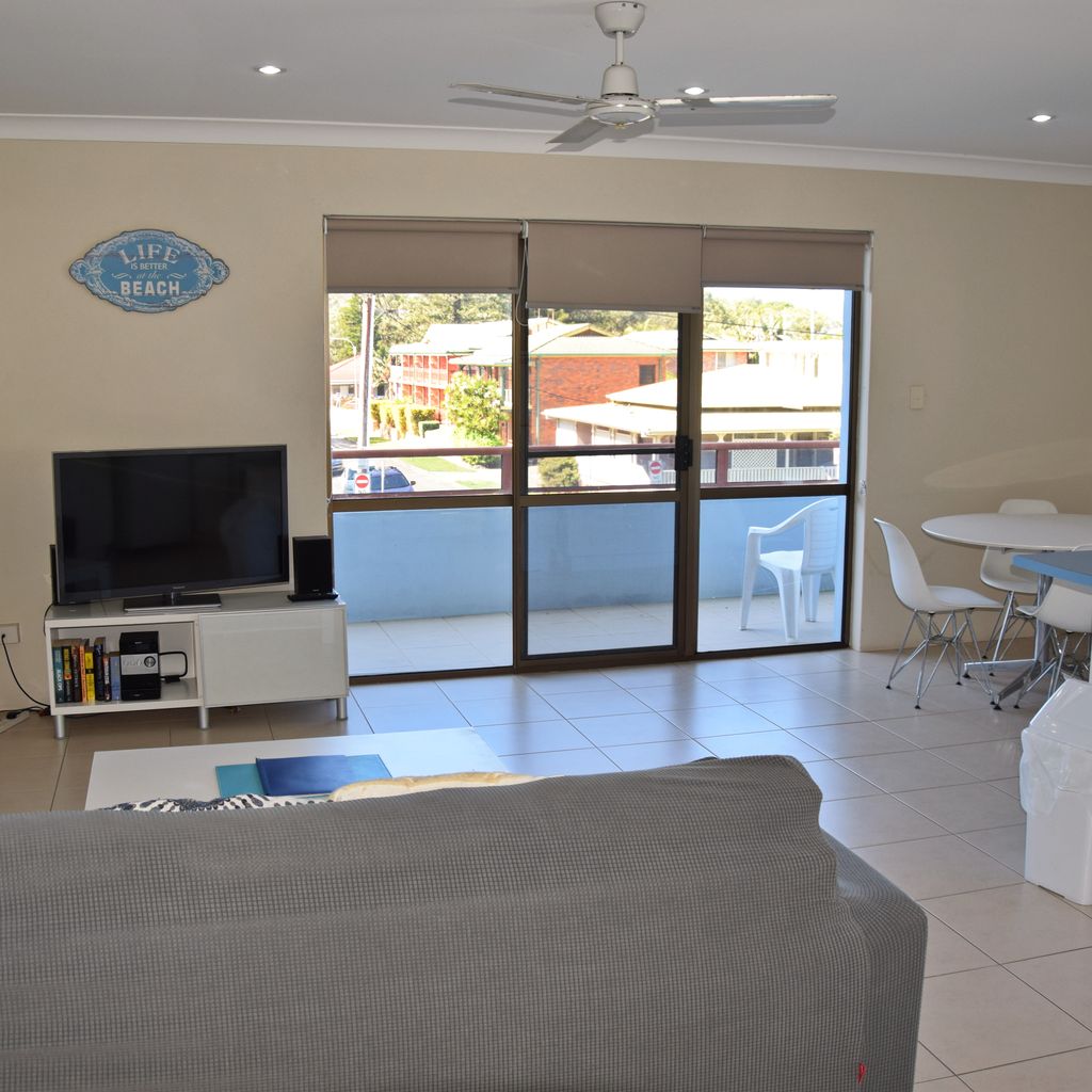 Living and dining area.