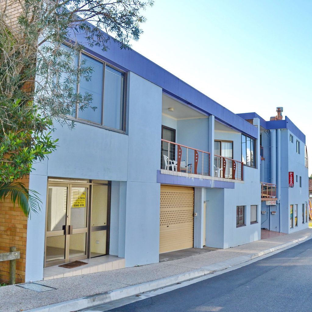 External view of the building. 