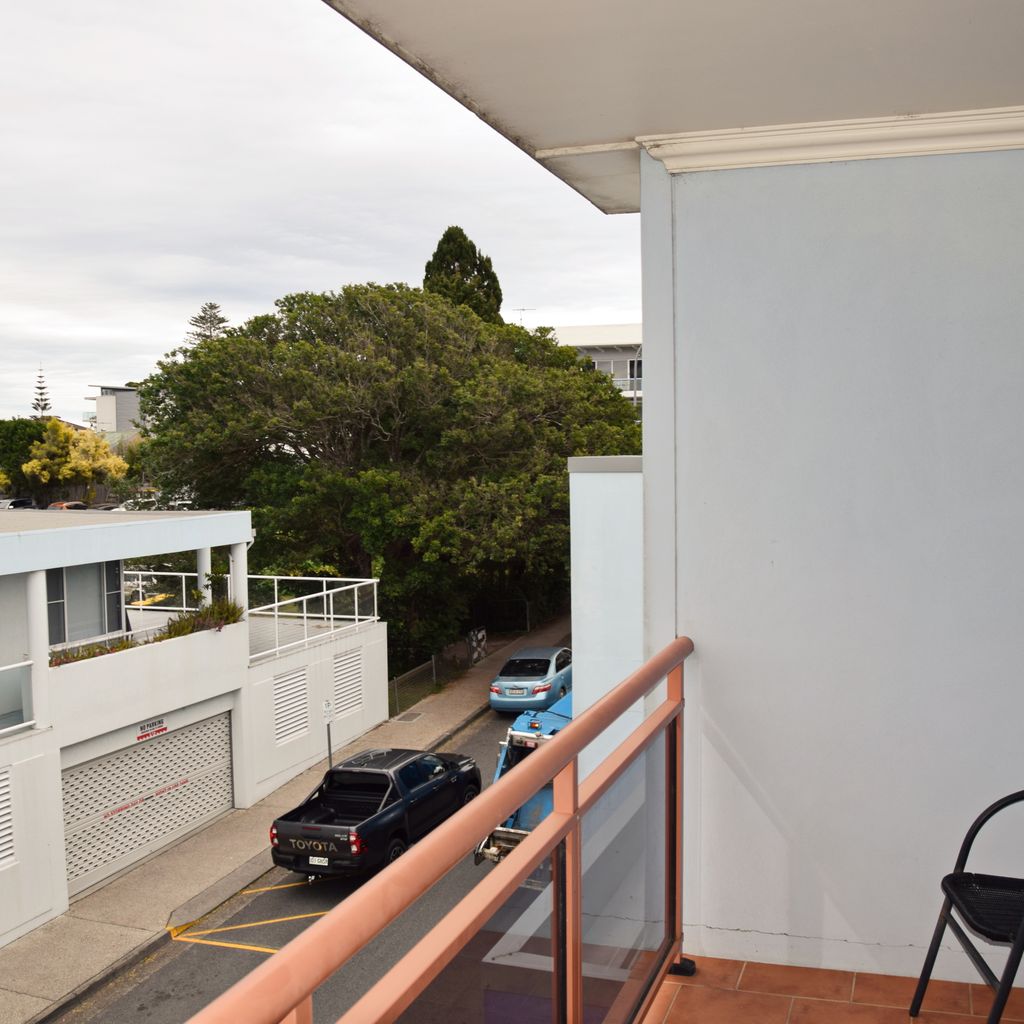 Side balcony off second bedroom.