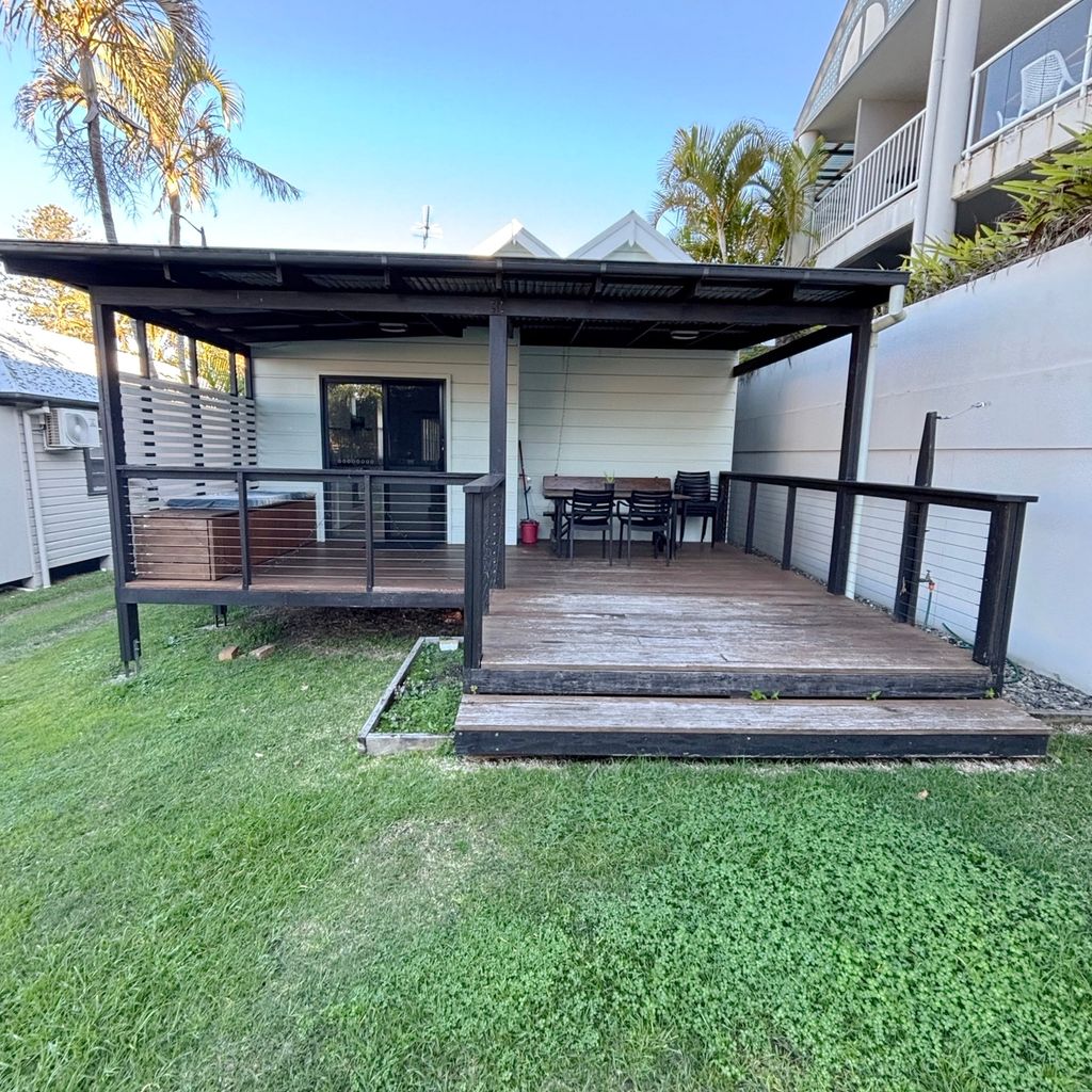 Back verandah area. 