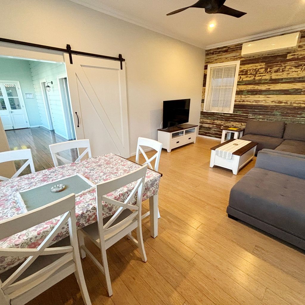 Dining and living area. 