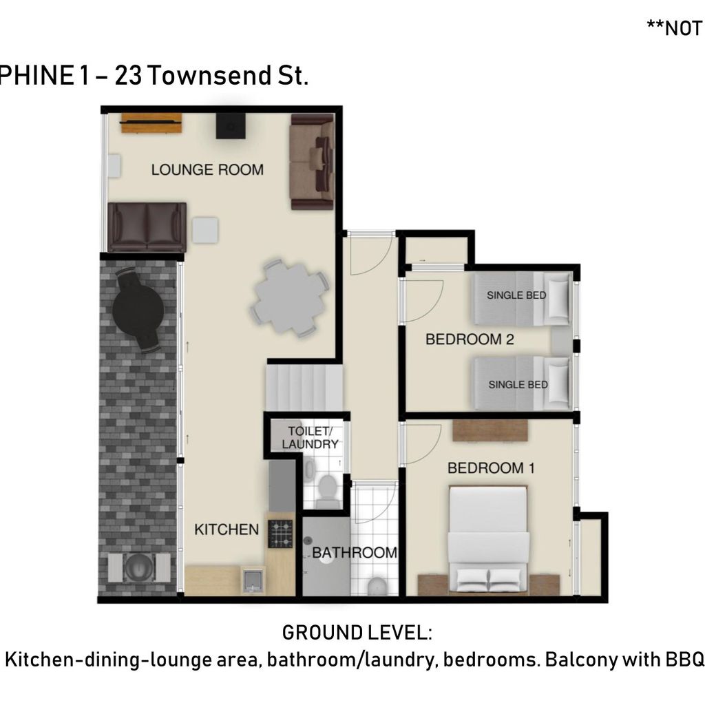 Dauphine – 1/23 Townsend Street