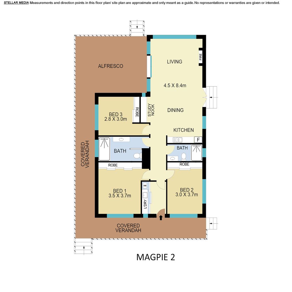 Magpie 2 -  Floor Plan