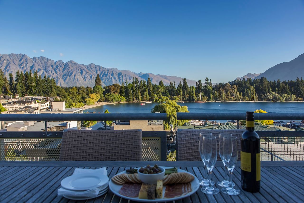 Outdoor setting and view