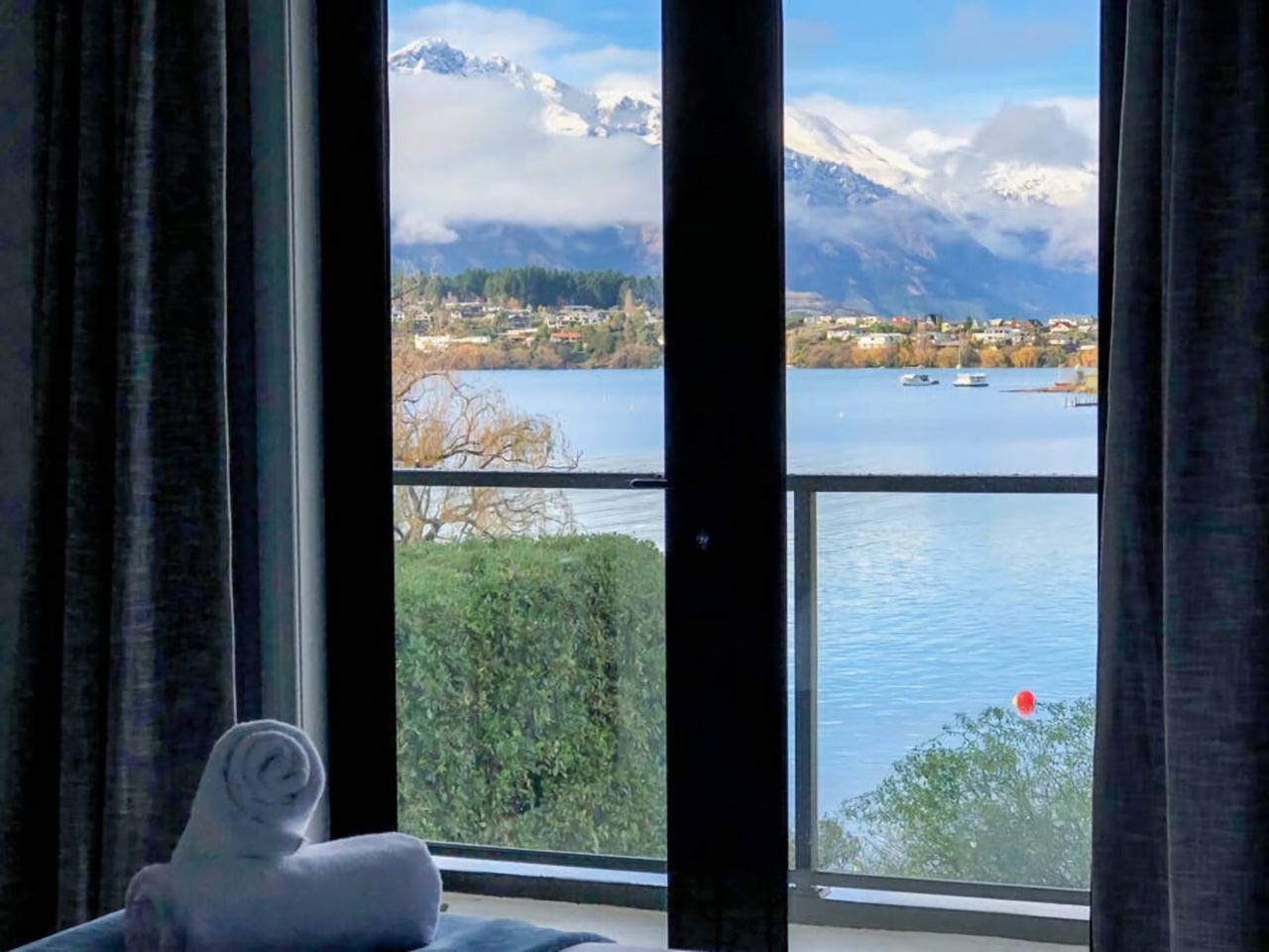 Looking out the window of bedroom 3