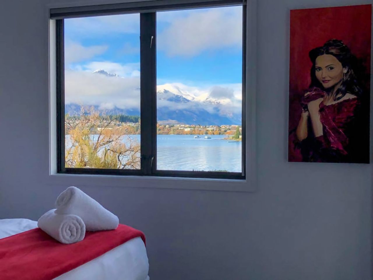 Stunning views from Bedroom 4