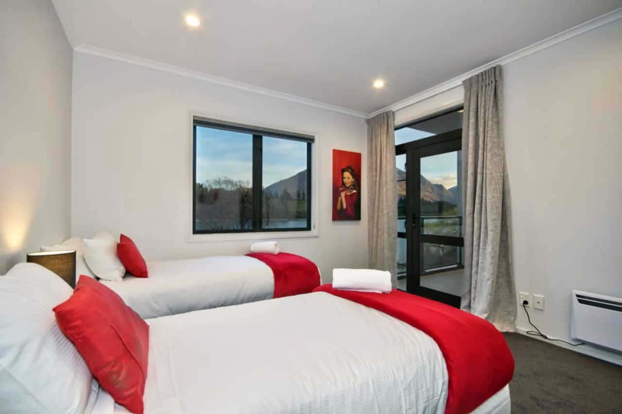 Bedroom 4 - 2 singles or 1 Superking - access to balcony