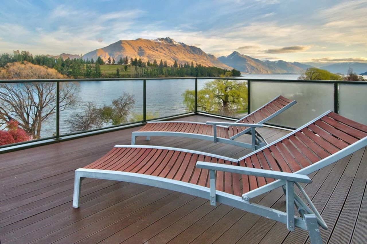 Sit back, relax and enjoy the views from the balcony