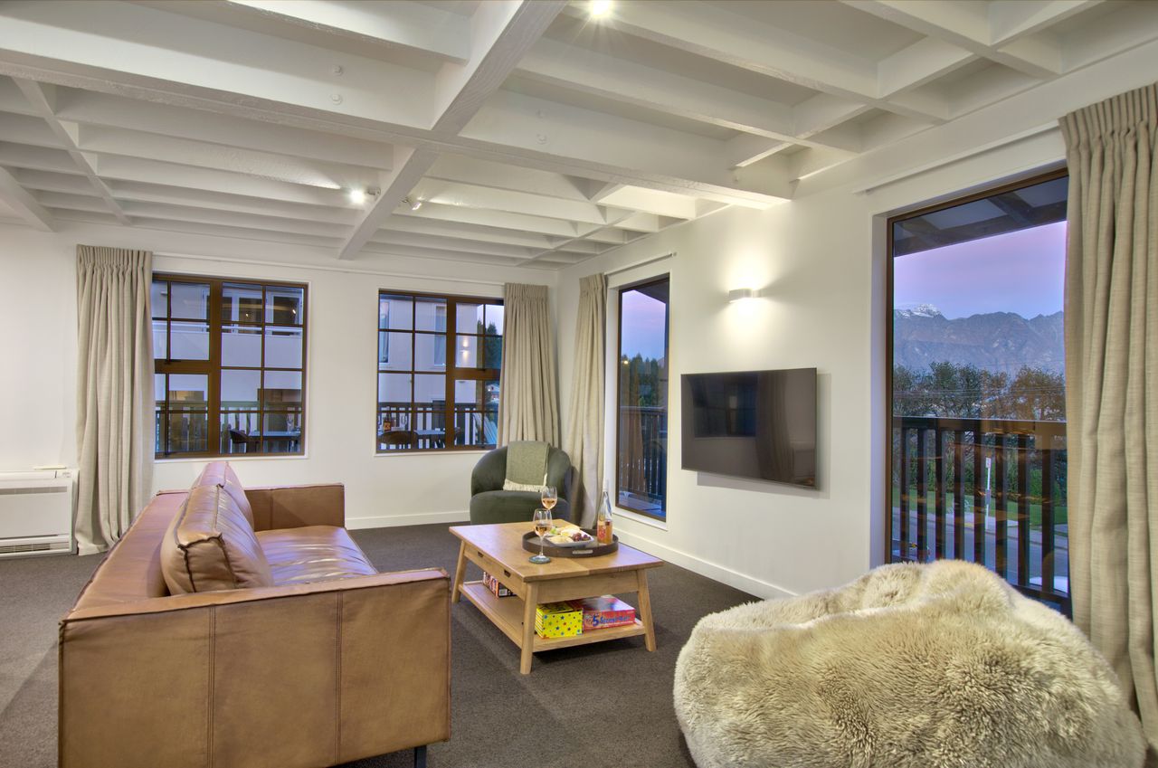 Living room with views