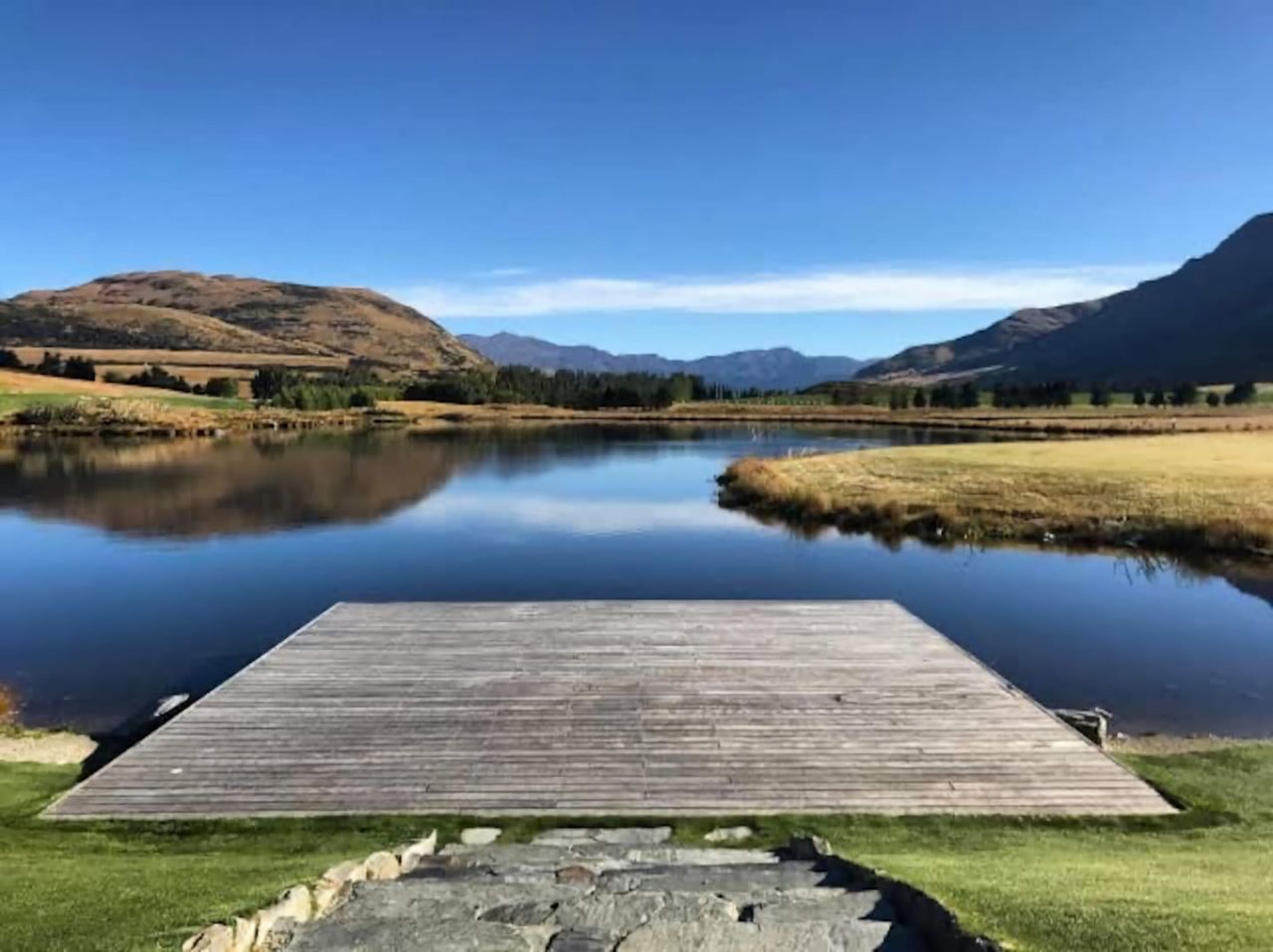 Lake Tewa - view from Jacks Point Restaurant