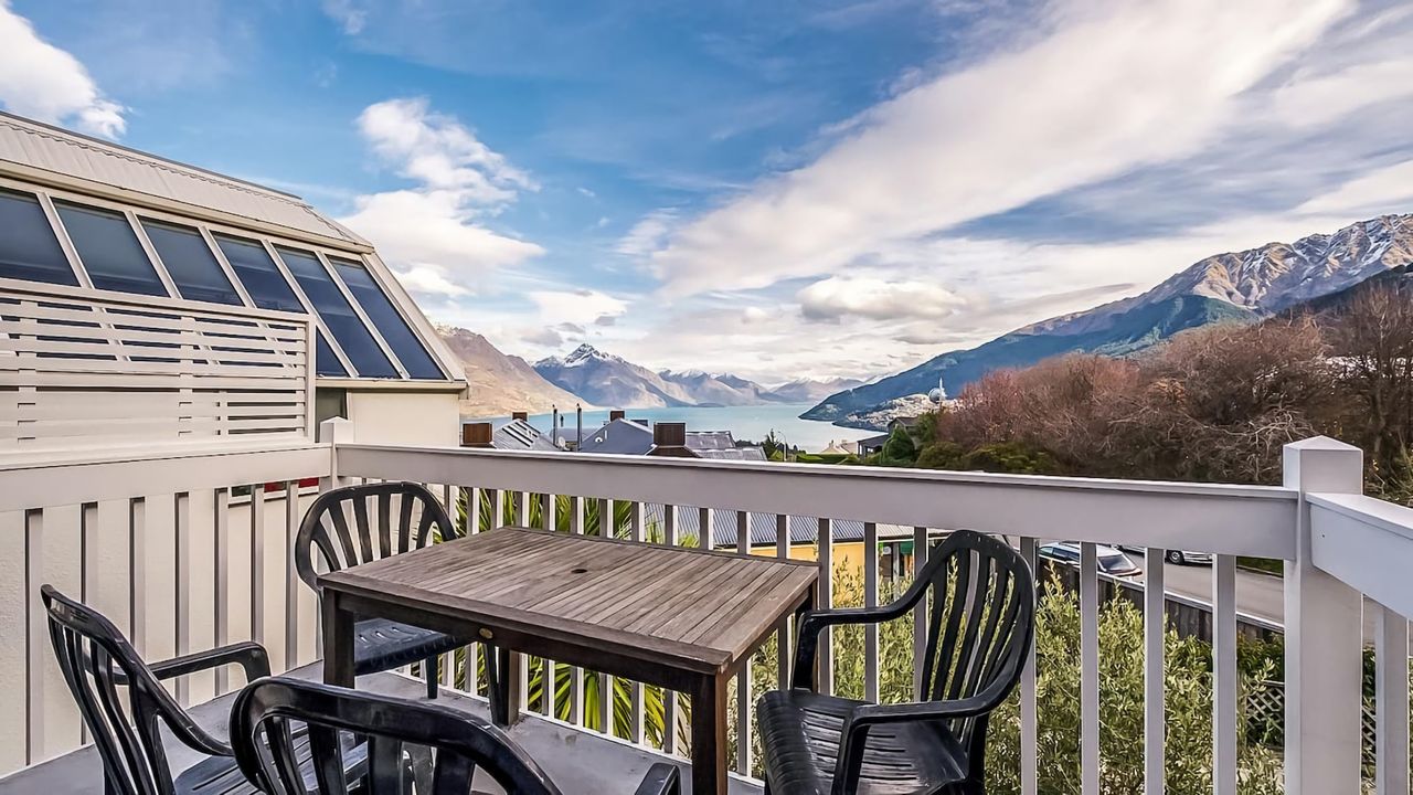 Sit back and relax on the balcony with this beautiful view