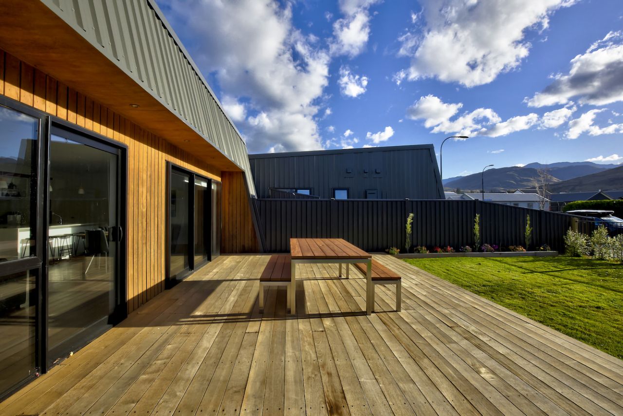 Deck from living area