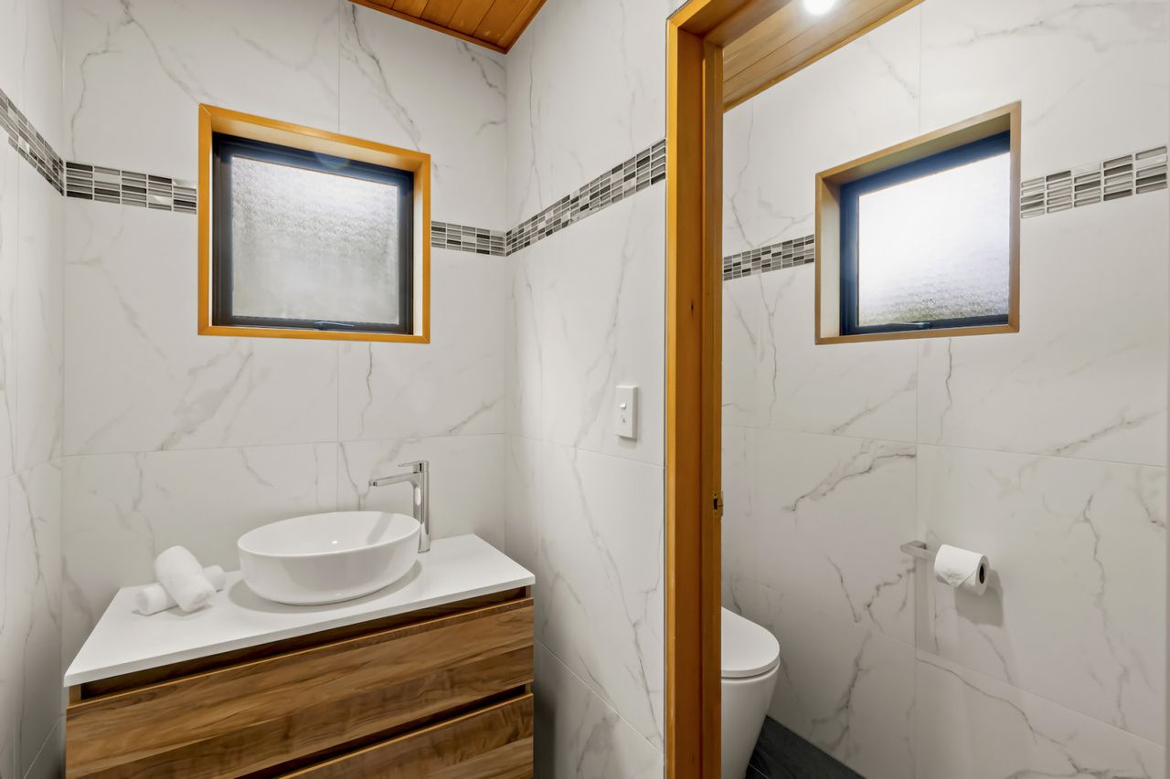 Main floor guest toilet