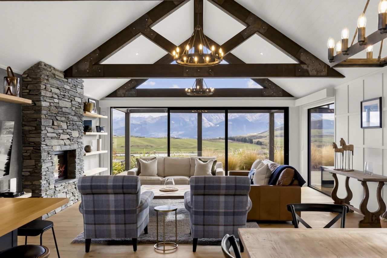 Open plan with great views