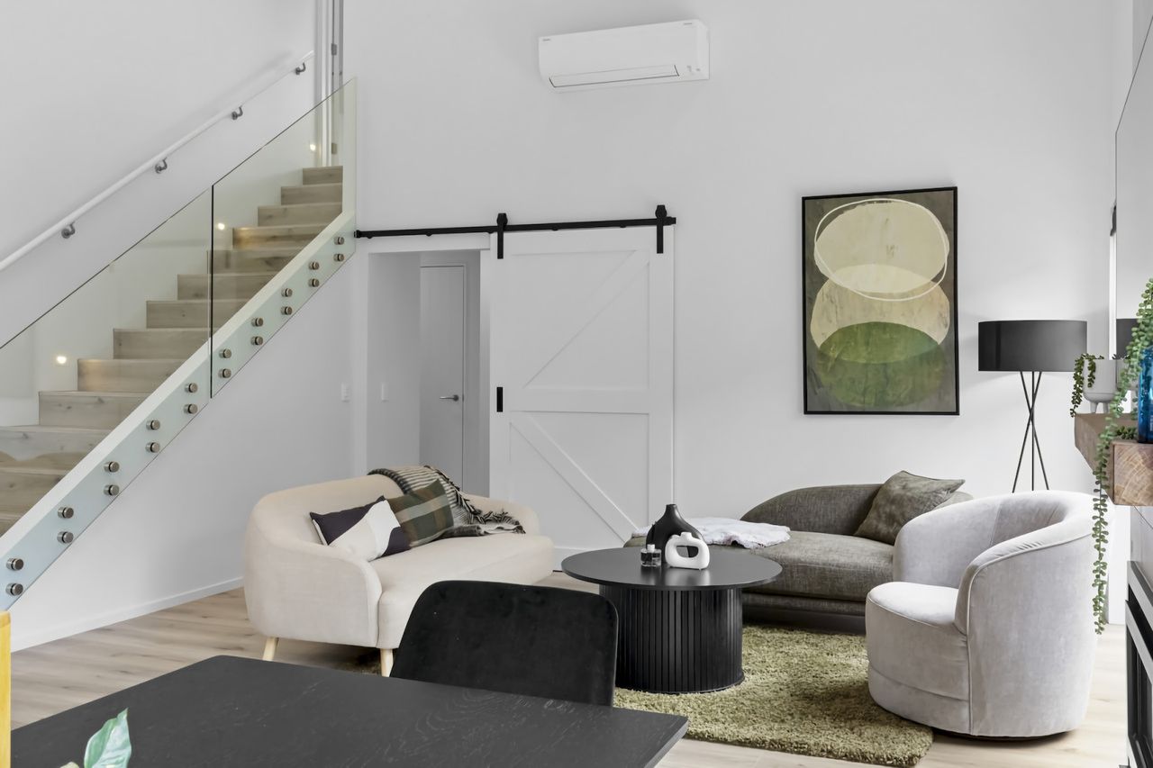 Downstairs sitting area