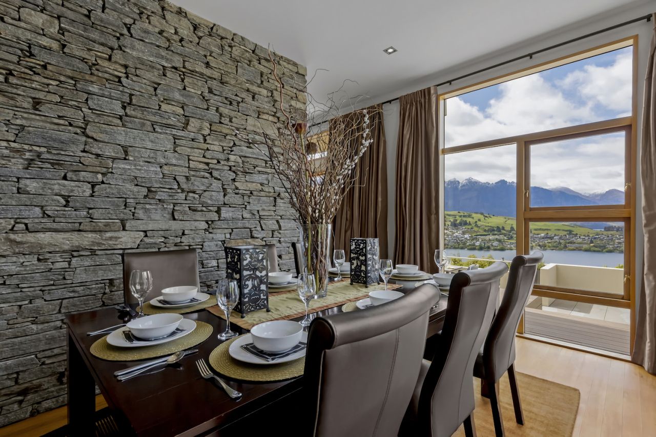 Dining area with a view