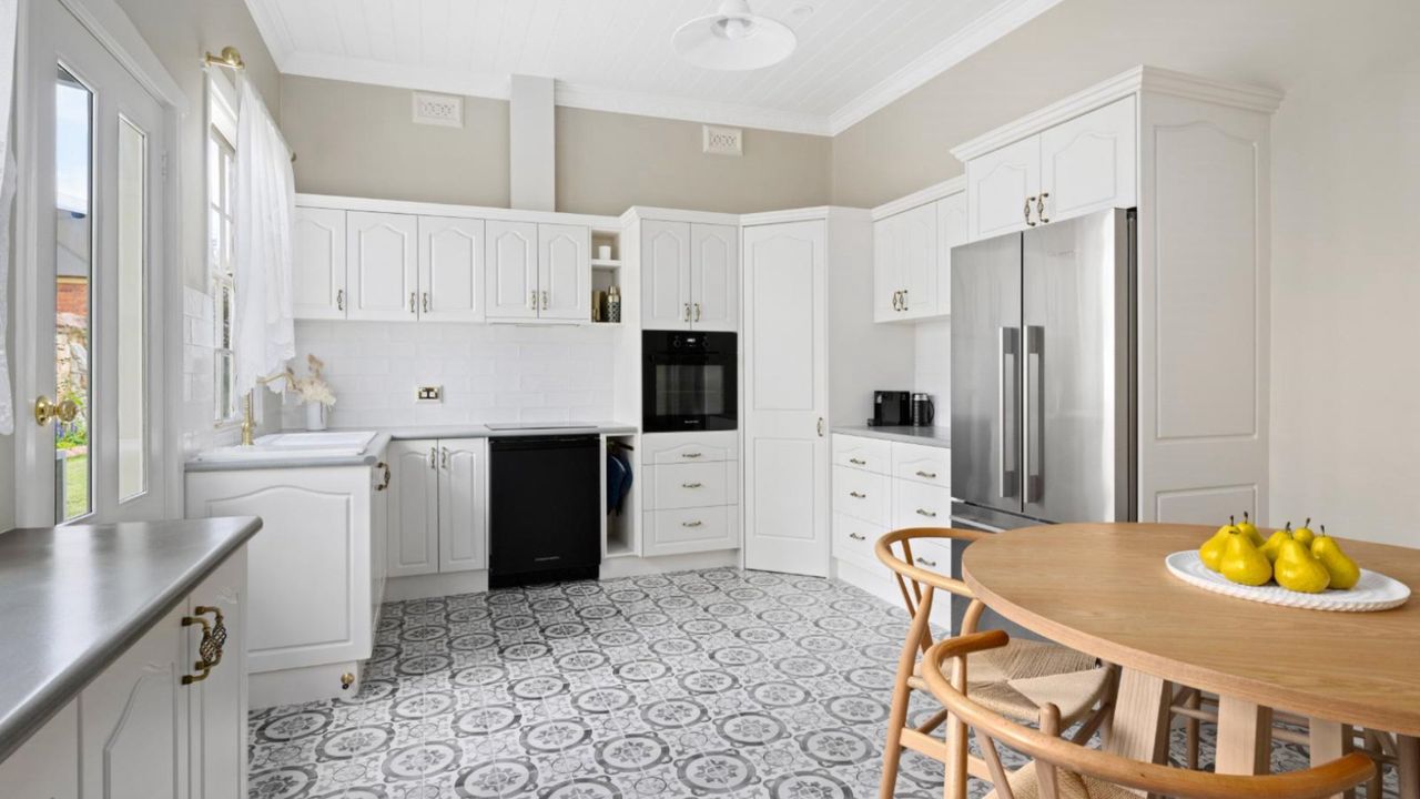 Gorgeous light-filled and fully working kitchen