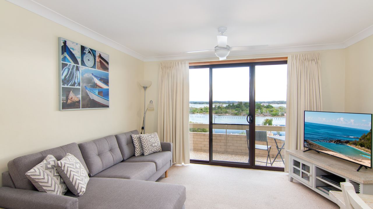 Living Room with Lakeviews