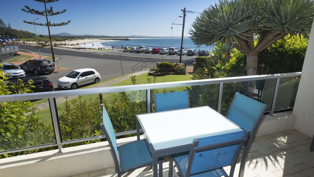 Ocean View from Balcony