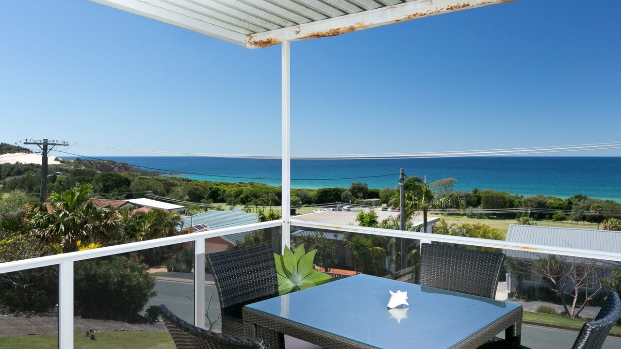 Ocean View from Balcony