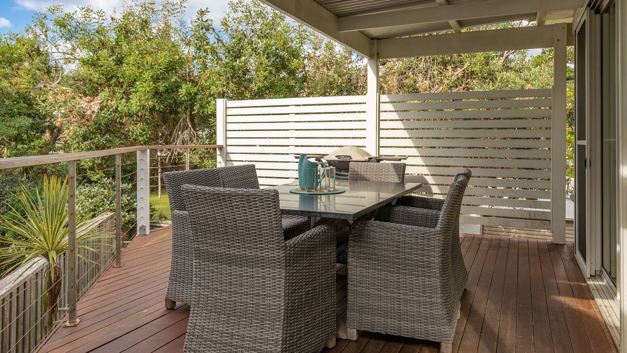 Covered Outdoor Dining Area