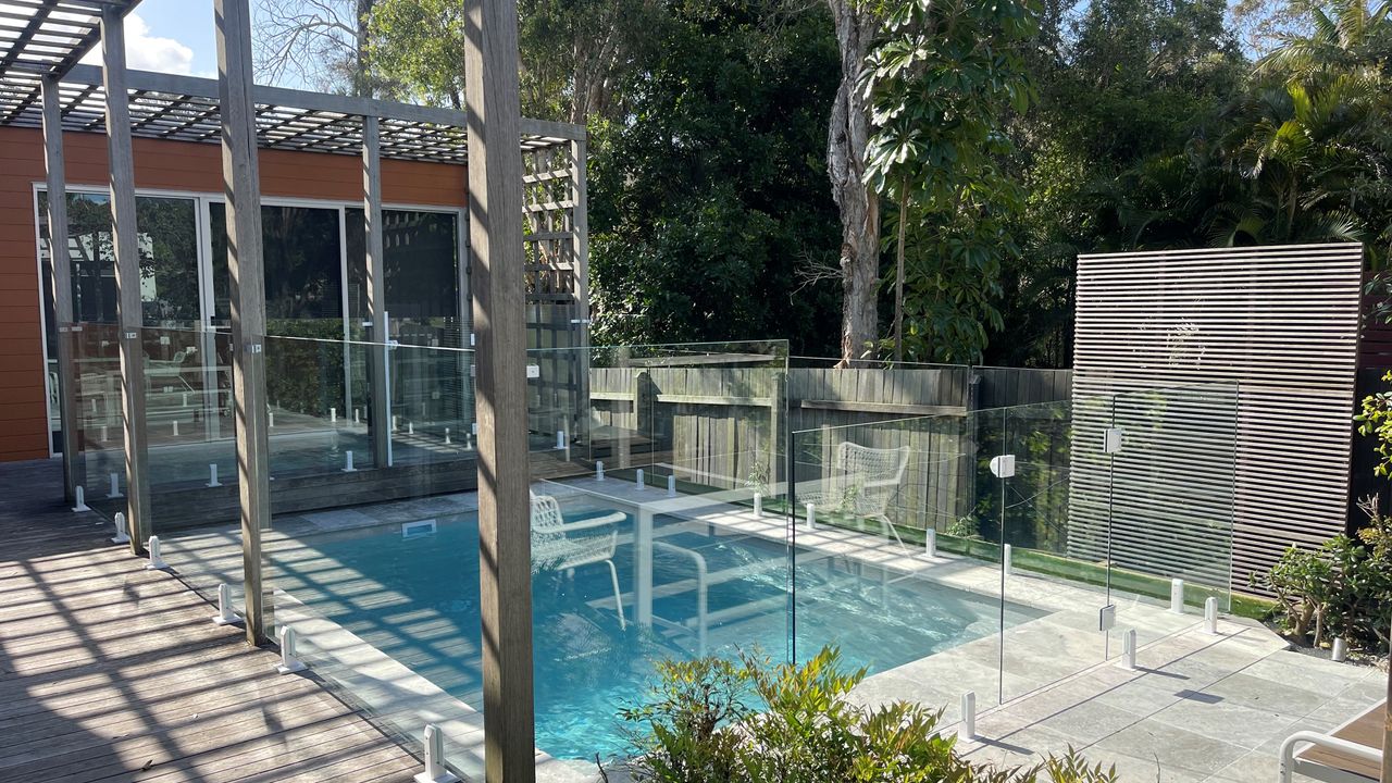 Poolside View