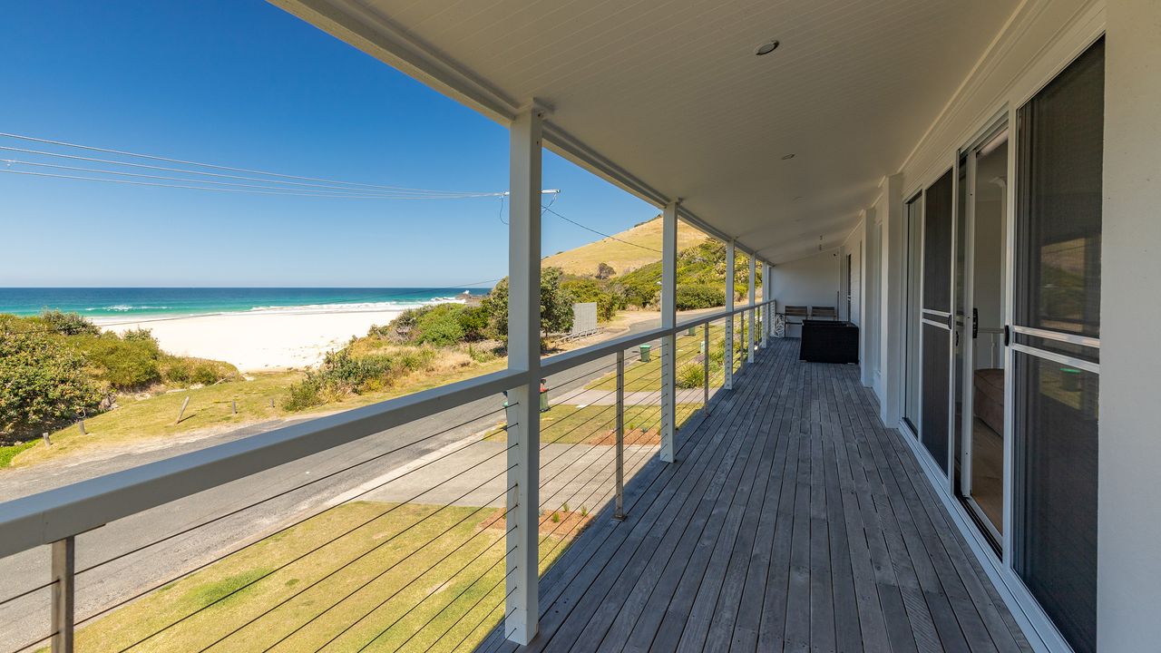 Covered Balcony with Ocean View