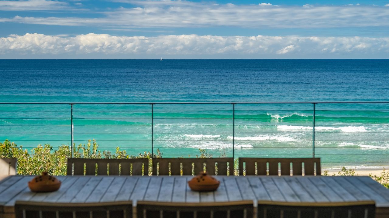 Oceanfront Balcony View