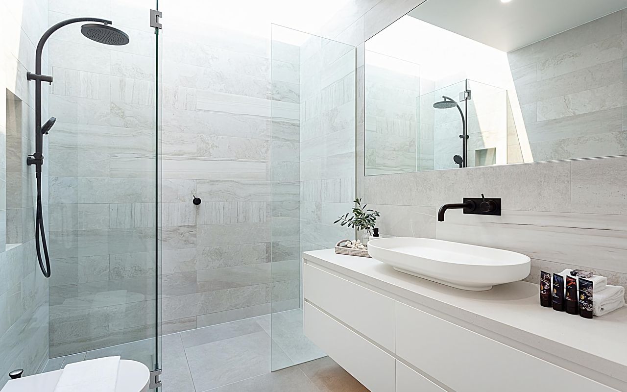 Heated tiles for ultimate comfort
