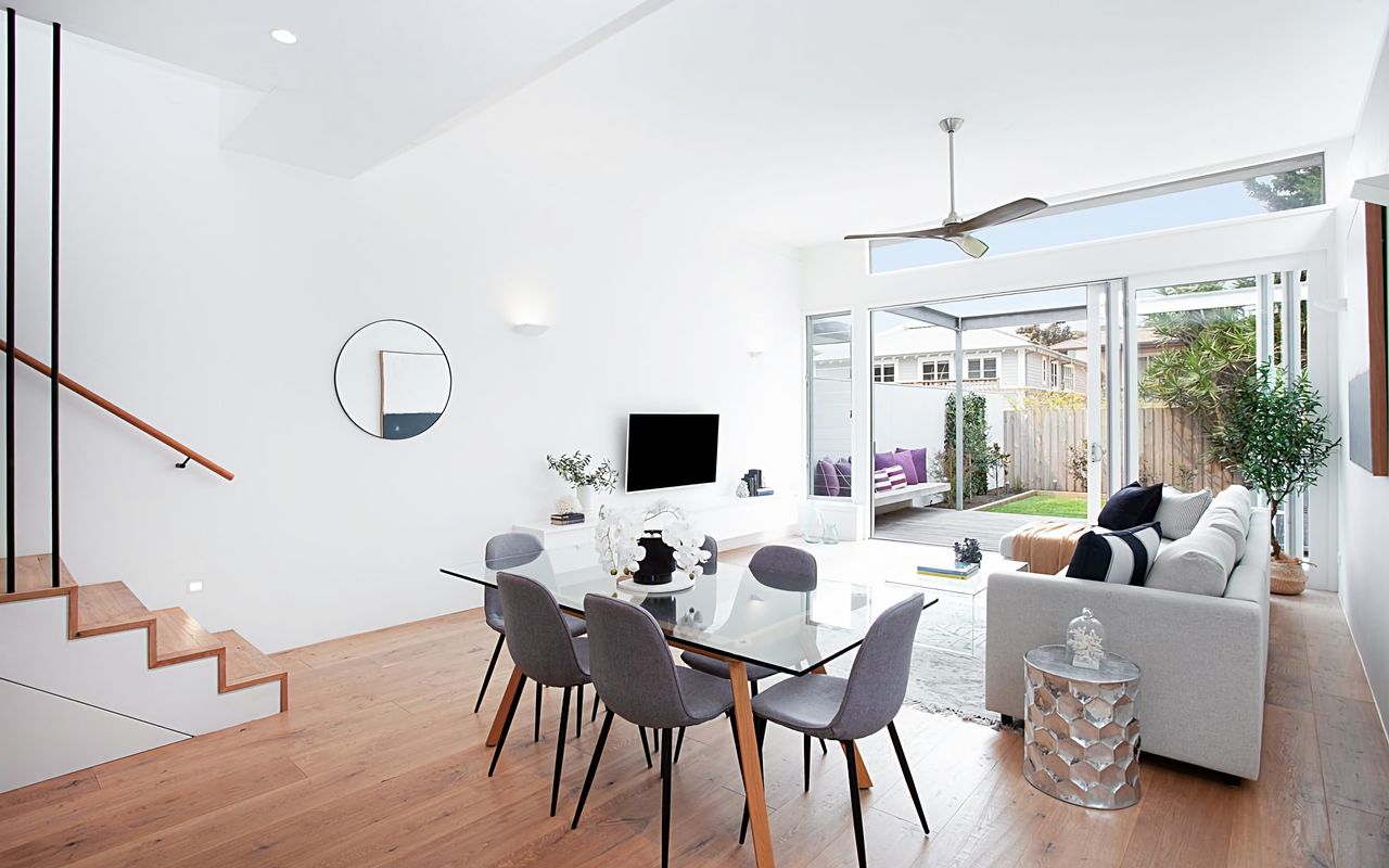 Experience the spaciousness of our open-plan layout, seamlessly blending comfort and modern style for your enjoyment