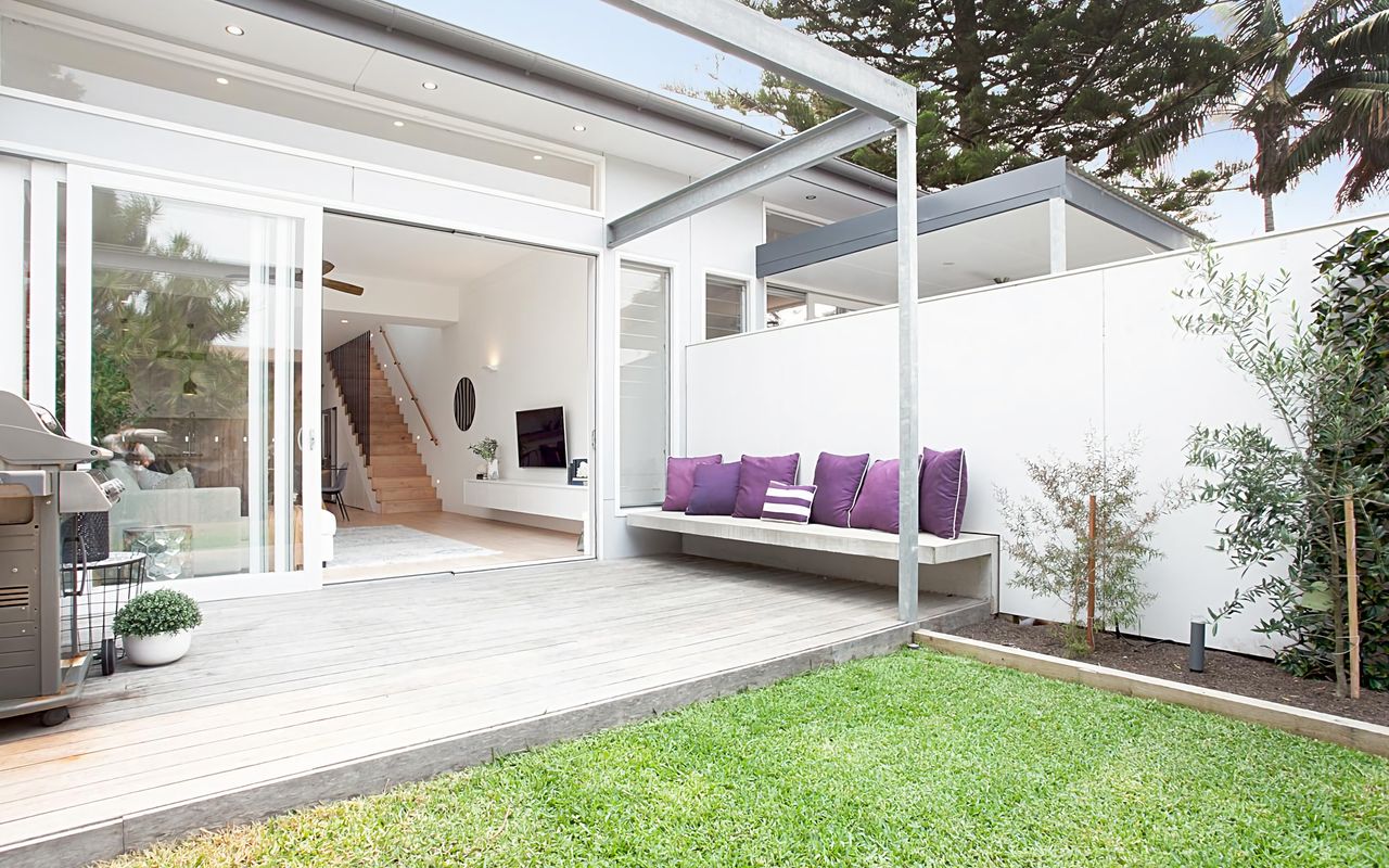 Secluded space for quiet relaxation