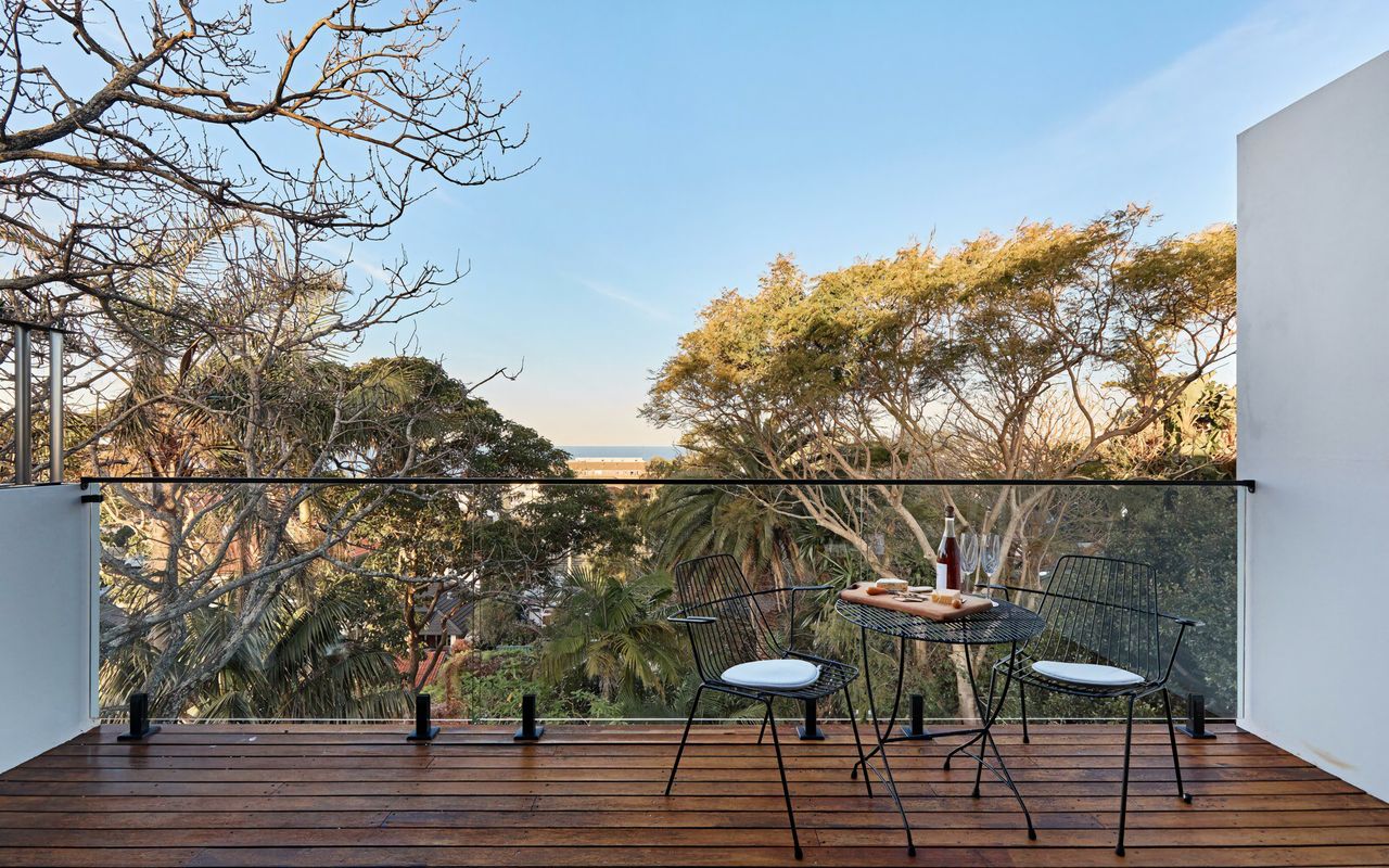 Enjoy the best of outdoor living with a spacious balcony, perfect for soaking up sunsets and sea breezes.
