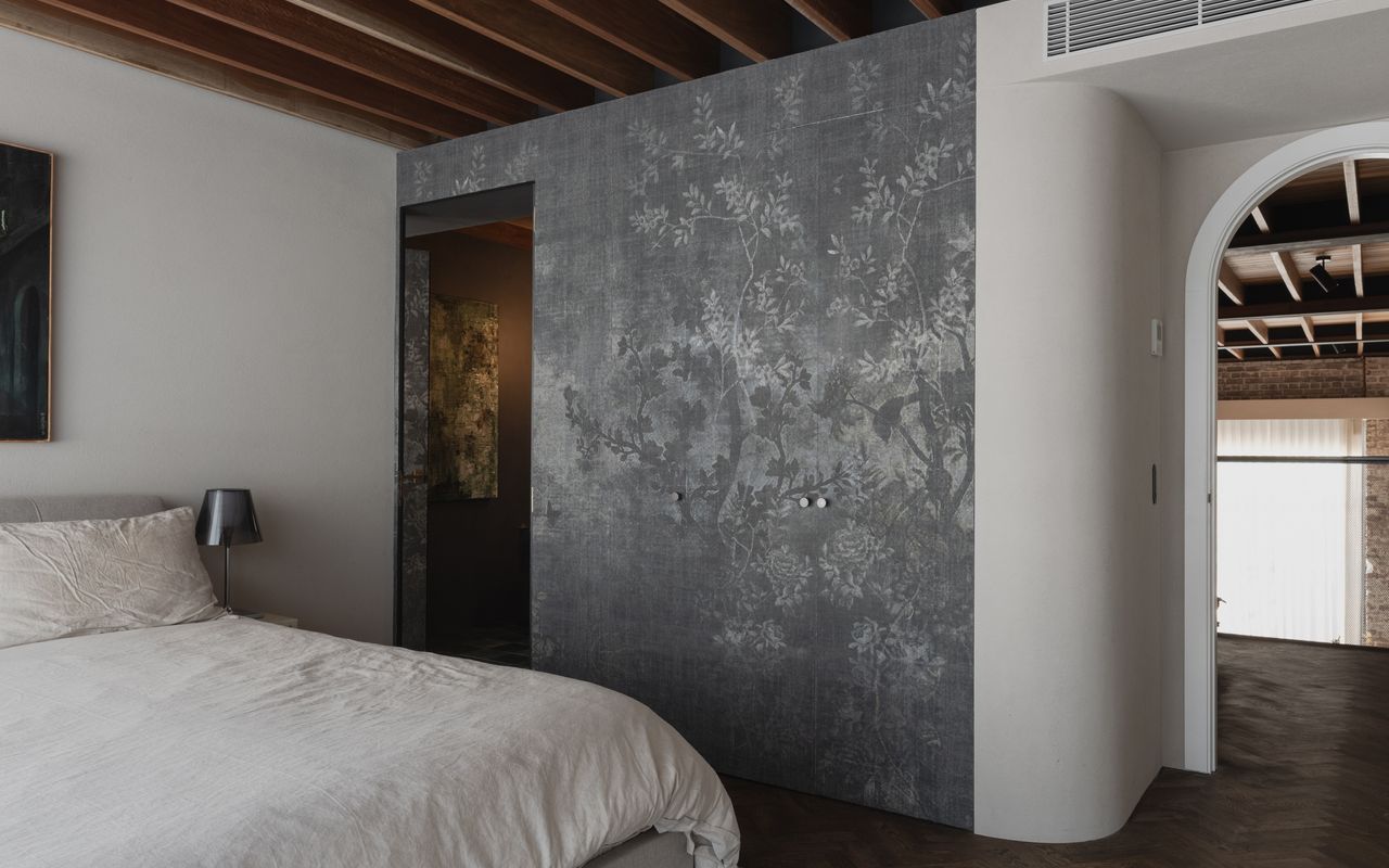 Sleep in style in this serene sanctuary.