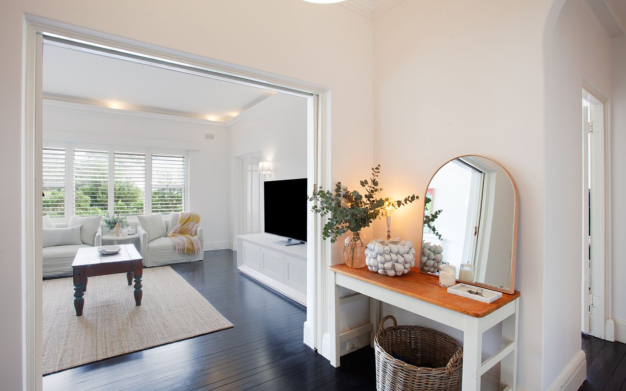 Glamorous interiors and an enviable location.