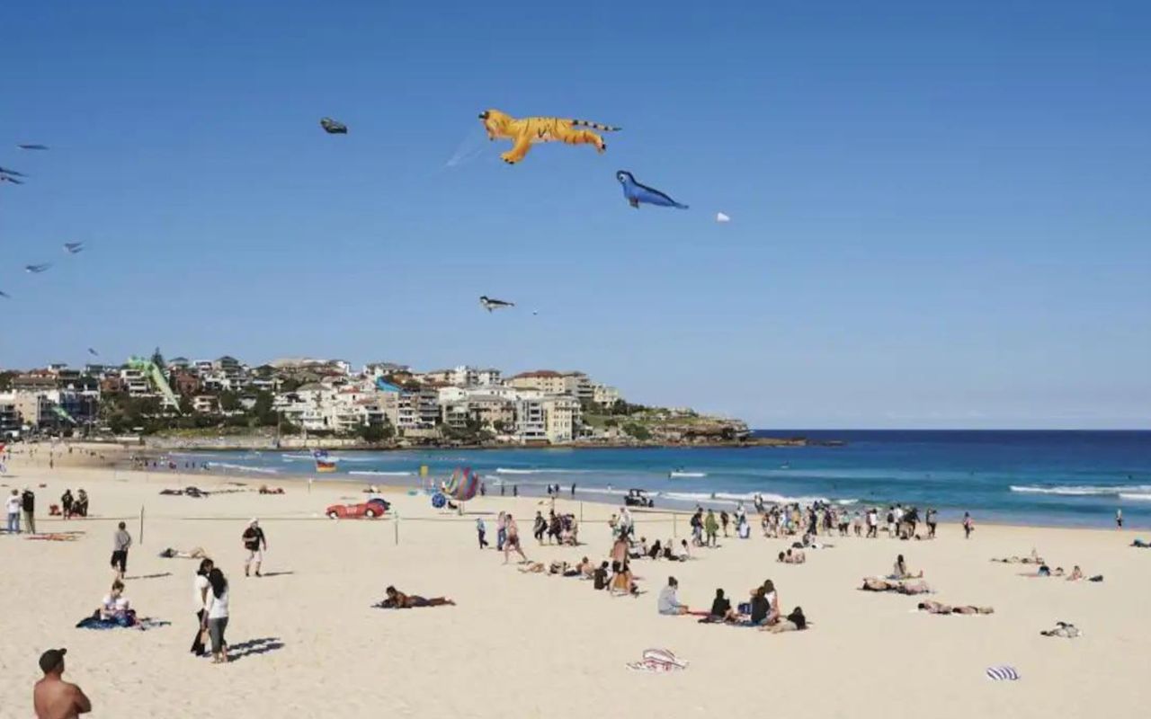 Soak up the sun and surf at the iconic Bondi Beach.
