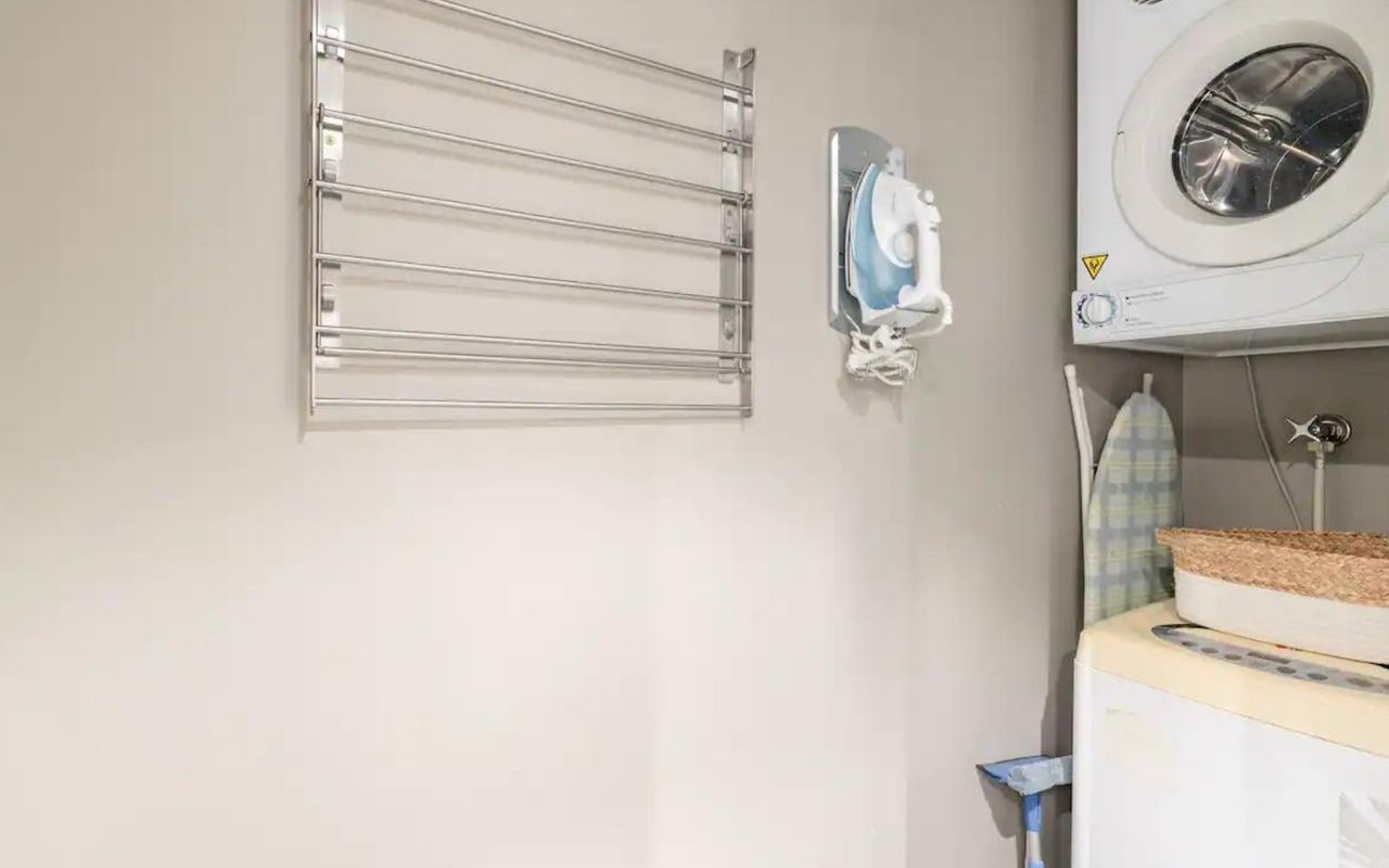 Stay organized and refreshed with our well-equipped laundry amenities.