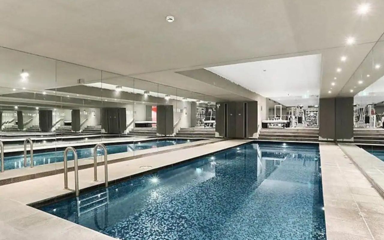 Escape the city hustle with a refreshing dip in our tranquil pool.
