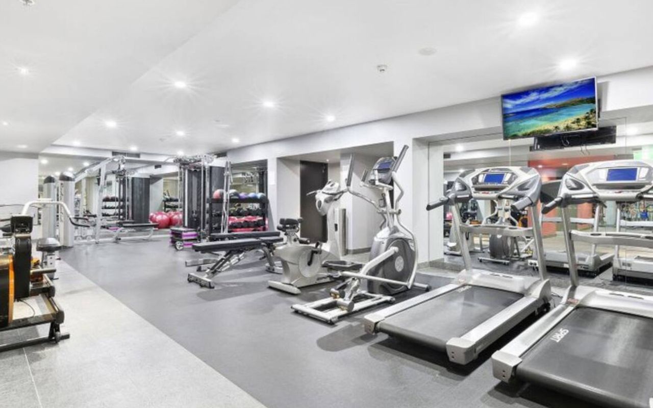 Achieve your fitness goals in our state-of-the-art gym.