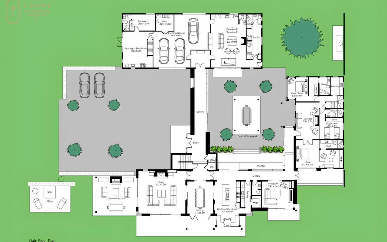 The Lakefront Estate