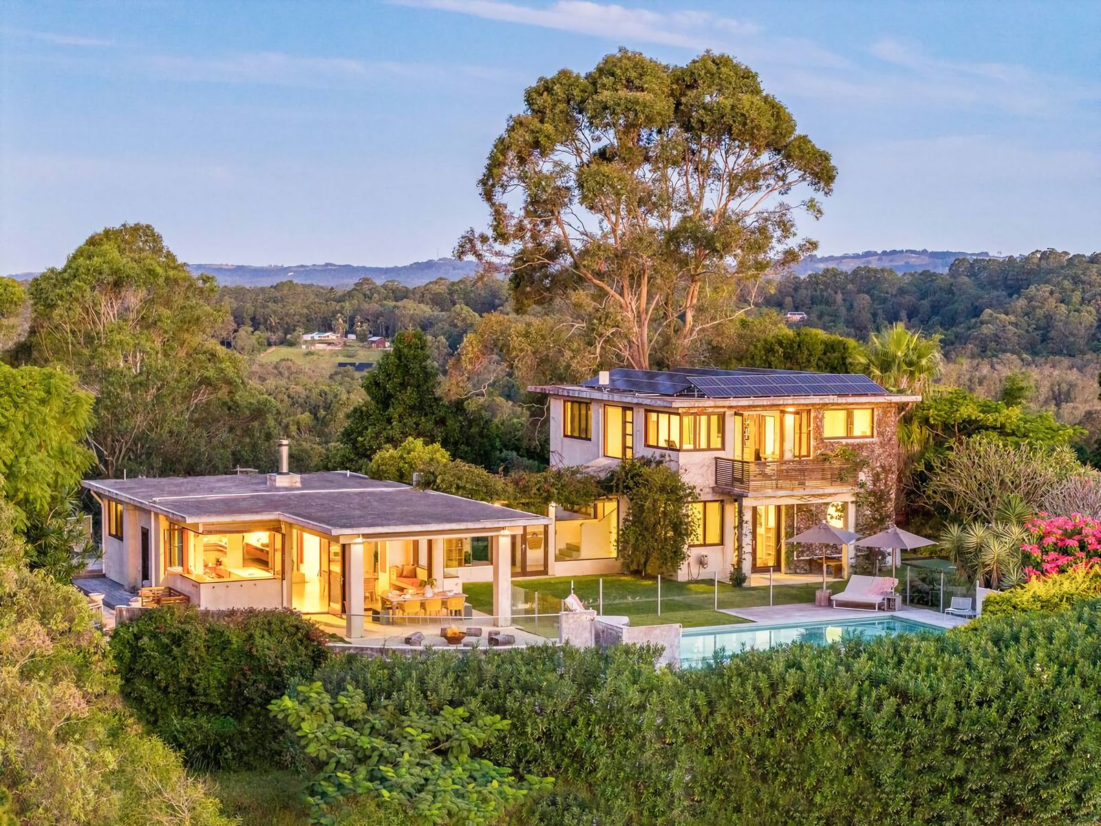 The Hill House hinterland Myocum Byron Bay