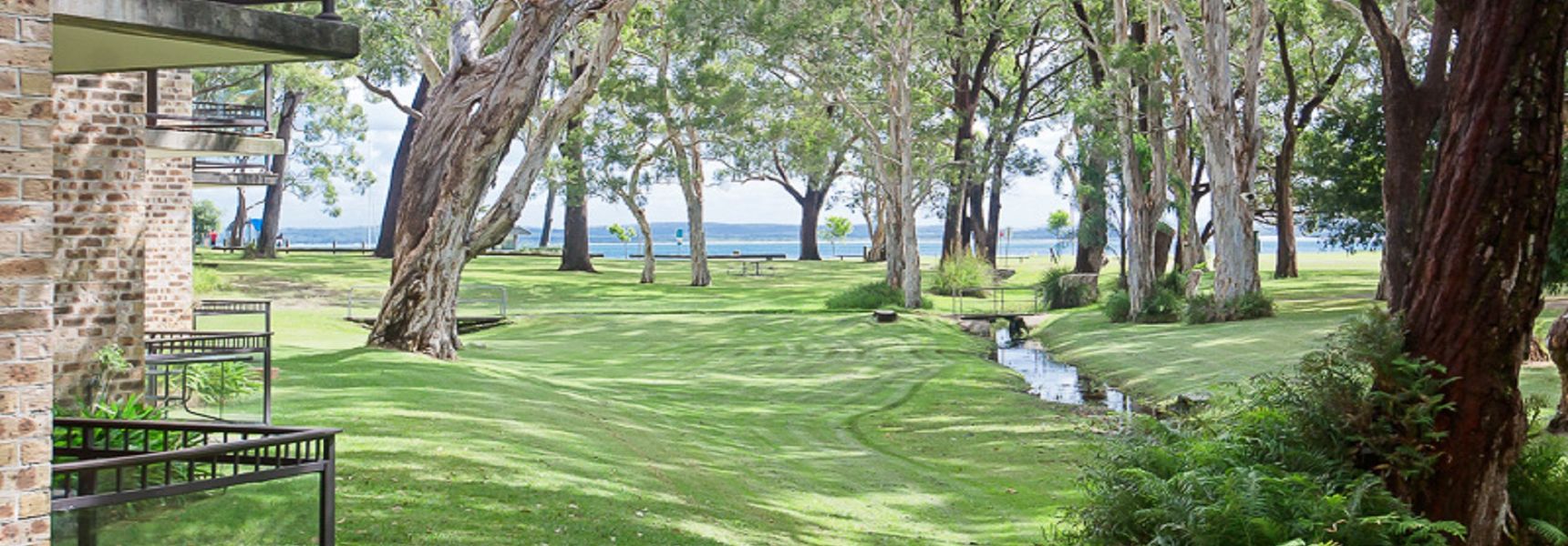 Bay Parklands 23 – Ground floor unit with air con, complex pool, spa, tennis court