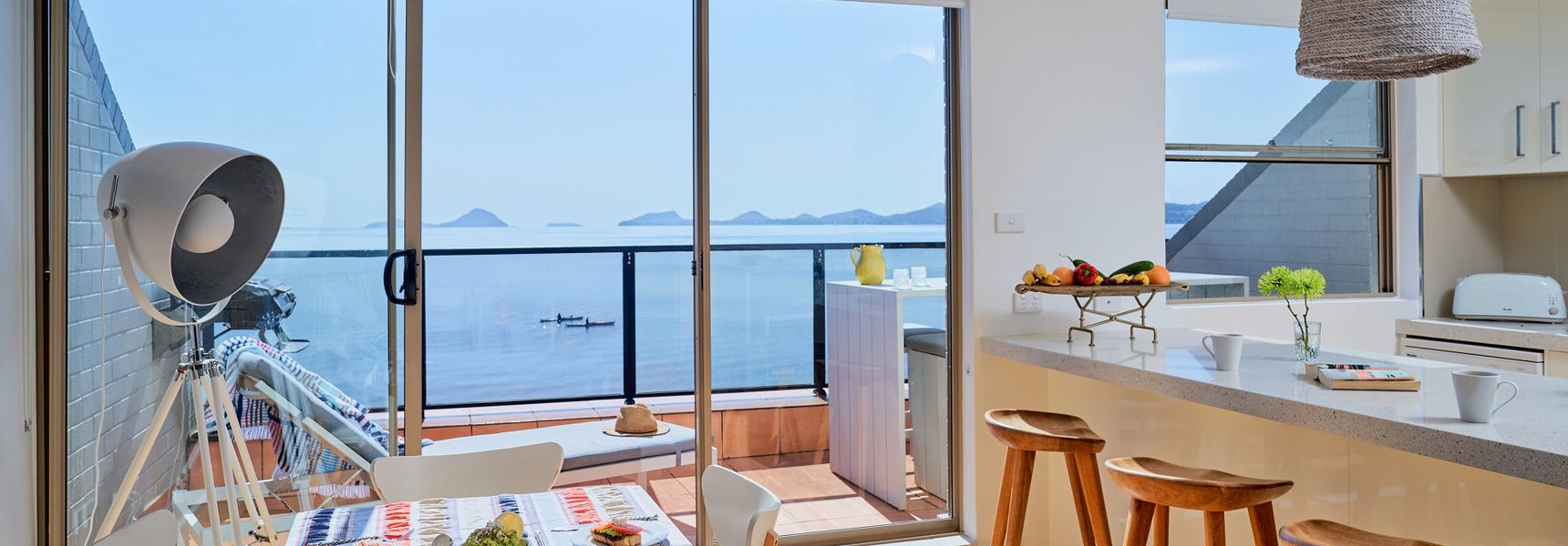 Casuarina’s, 5/33 Soldiers Point Road – superb waterfront unit