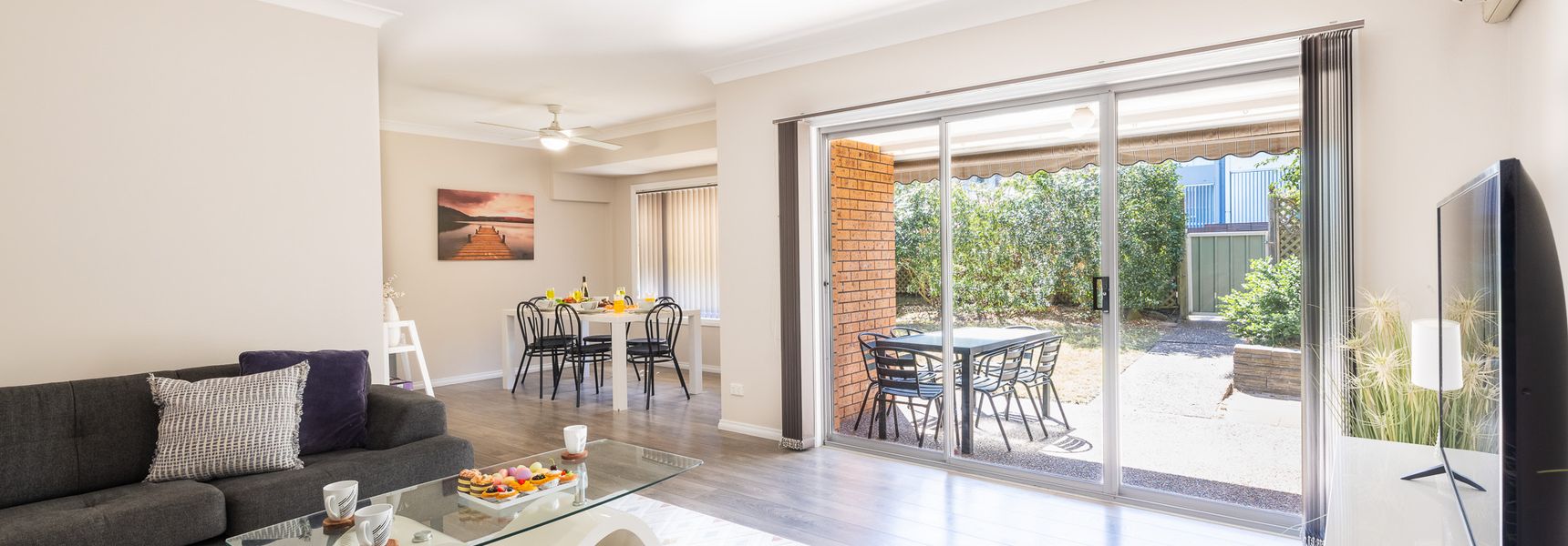 Bushmans, 9/24 Tomaree Street – Spacious townhouse with air conditioning and close to Nelson Bay Town Centre
