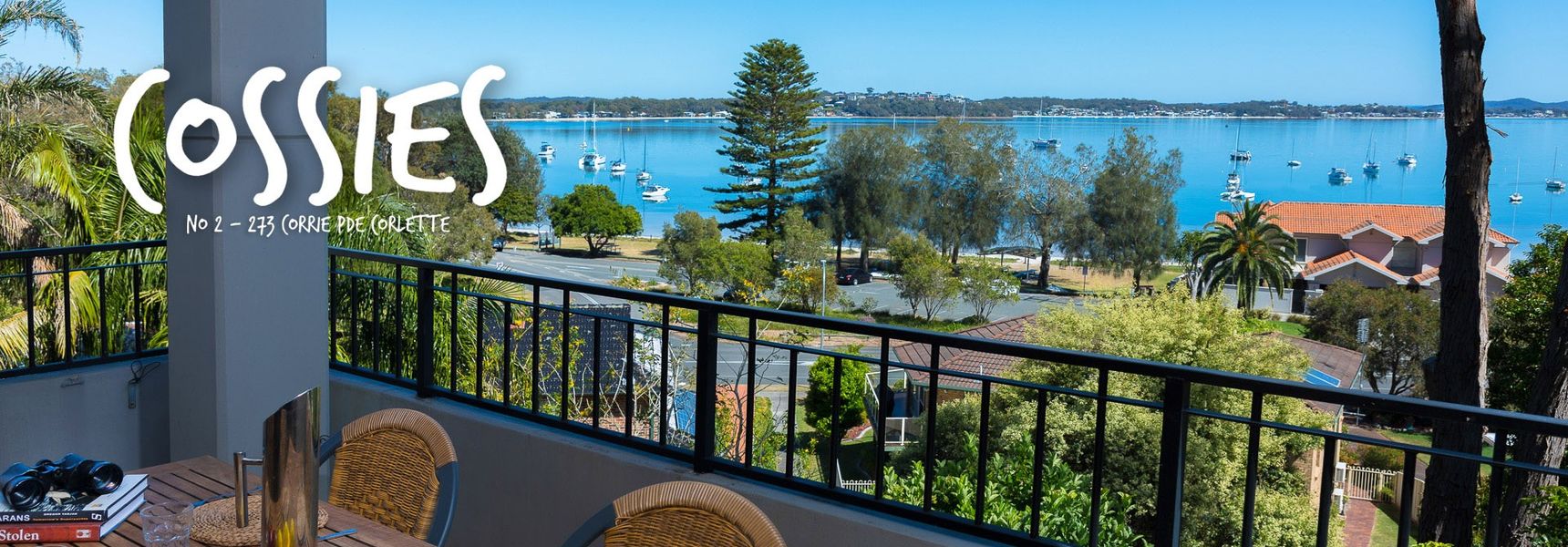 Cossies at Corlette – Stunning views & Beach access